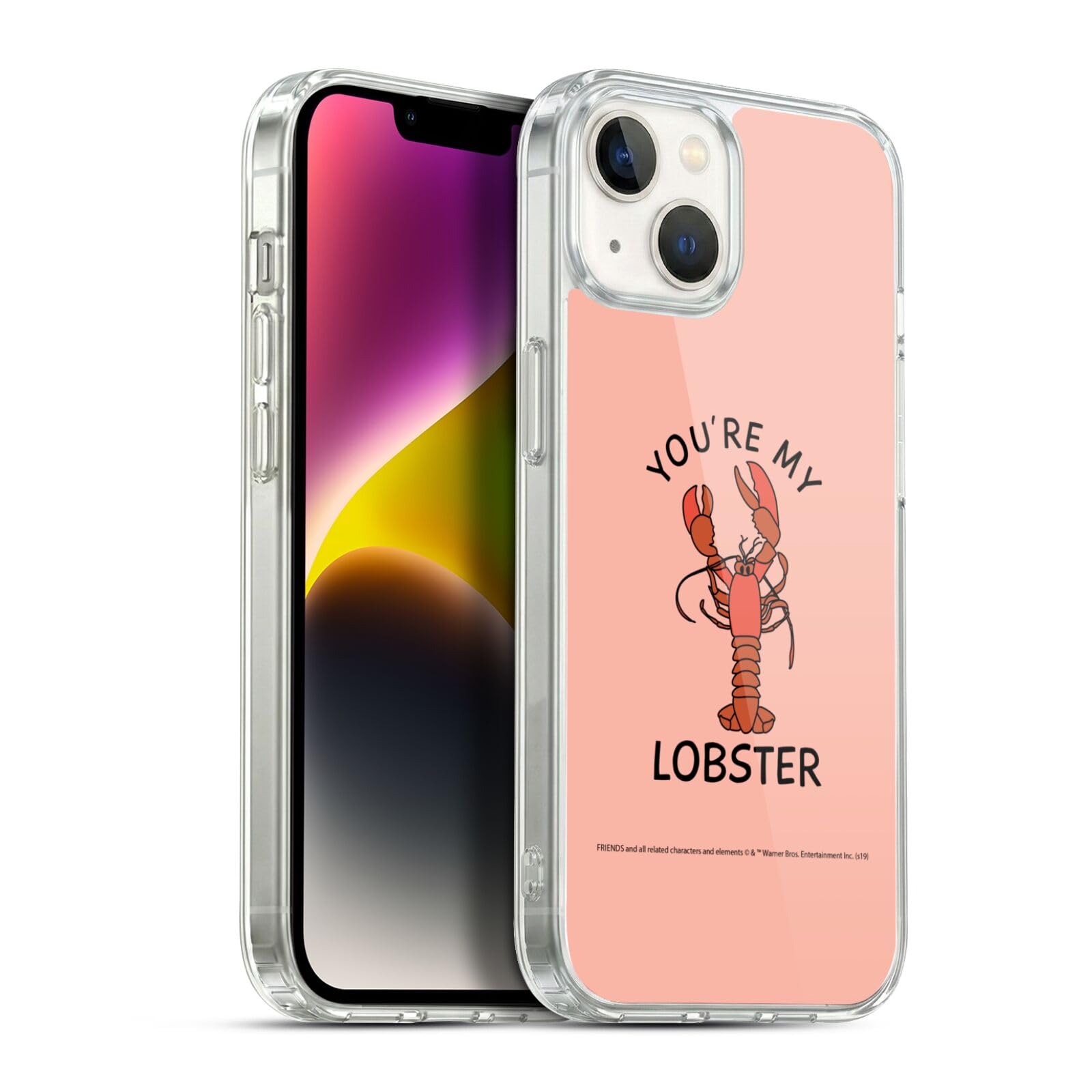 Funda de gel para iPhone 14 Plus ideal regalo romántico Friends 7