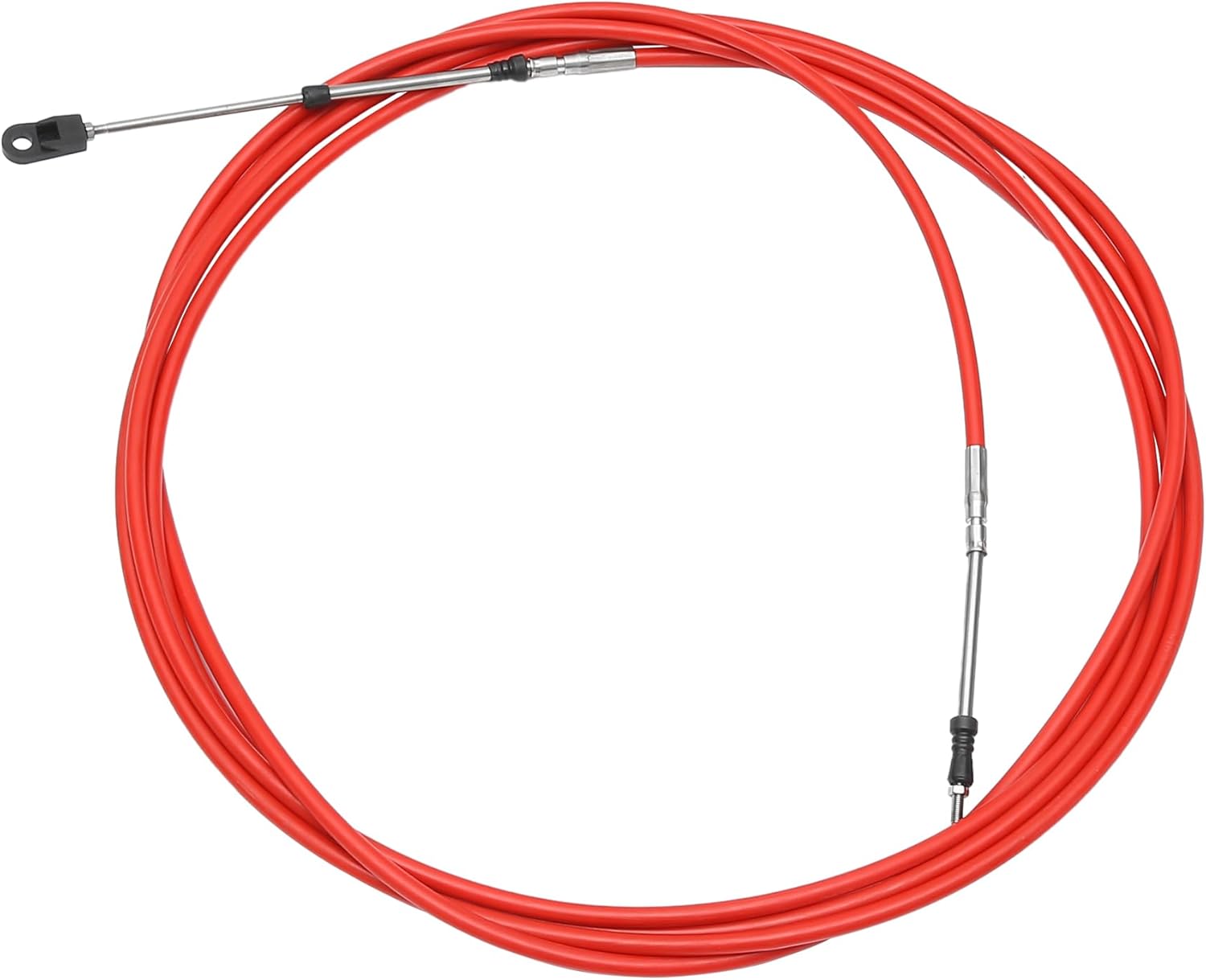 ACROPIX Universal 300cm 10FT 33C/3300 Marine Boat Throttle Shift Control Cable Red with Fastening Head for Yamaha Outboard Engine - Pack of 1