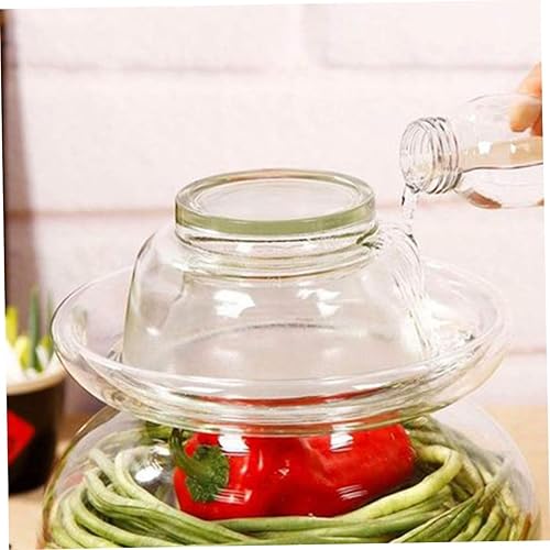 Miniatura 2 de YARNOW Tapa de vidrio para frasco de pepinillos, suministros para frascos de pepinillos, tapa de frasco, herramienta de sellado de tarro de