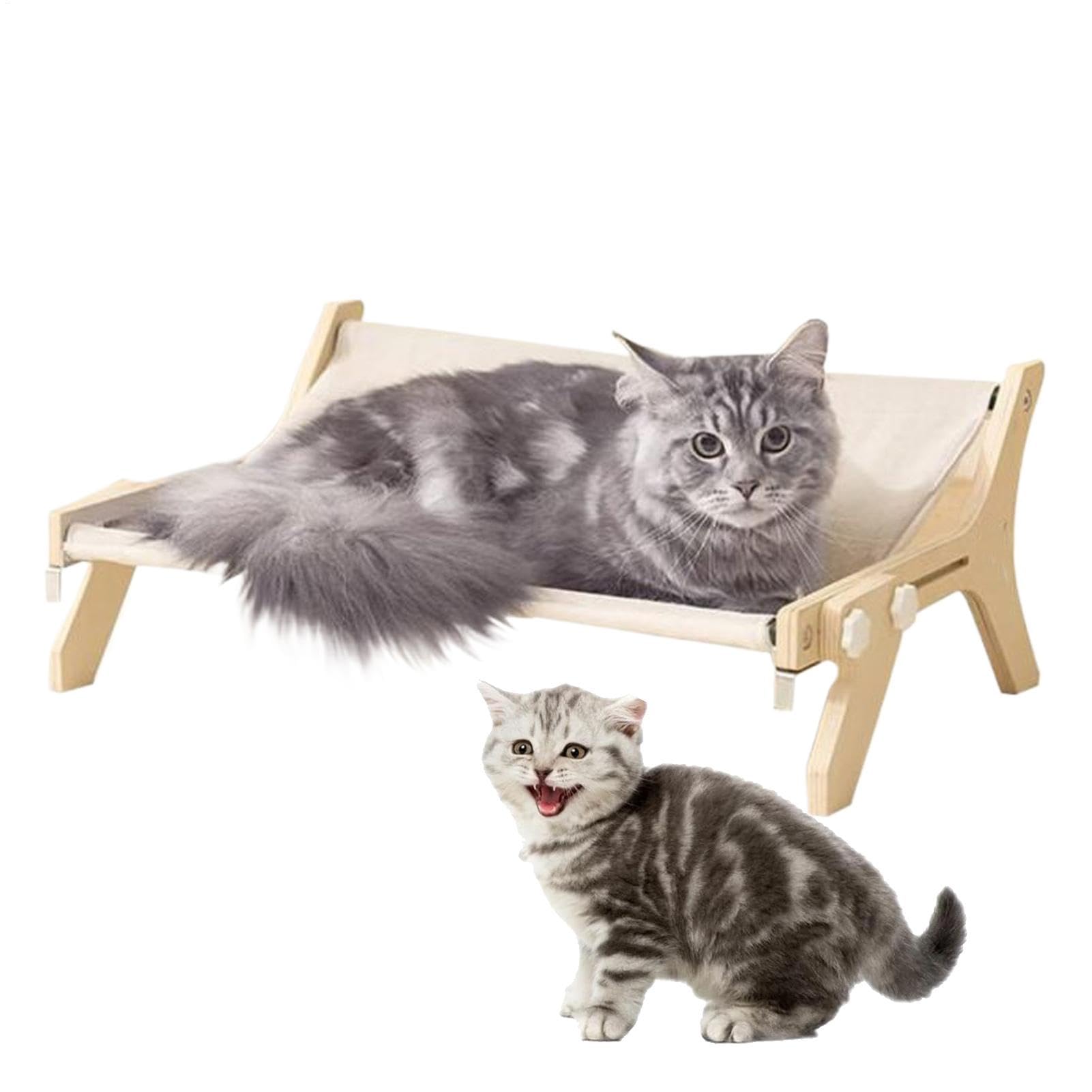 Asiento de descanso para ventana para gatos Uhngw