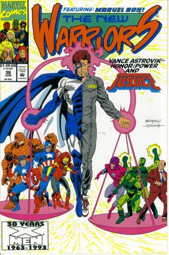 The New Warriors #36 The Scales of Justice (Marvel Comics)