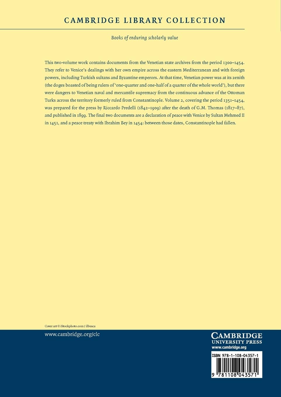 Diplomatarium veneto-levantinum: Volume 2