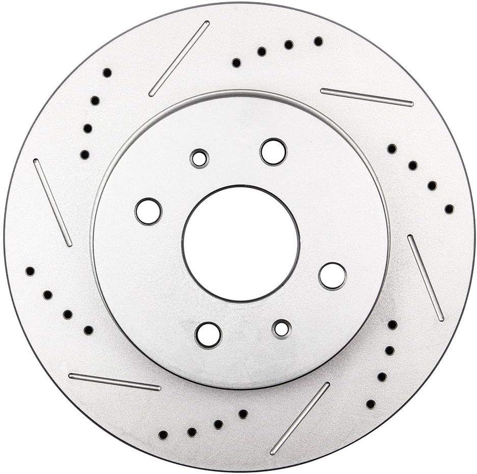 ECCPP Front Brake Kits, Front Rotors and Brake Pads Kits fit for 1991 1992 for Saturn SC,1993-2002 for SC1 SC2,1991-2002 for SL SL1 SL2,1993-2001 for Saturn SW Rotors and Pads Kits