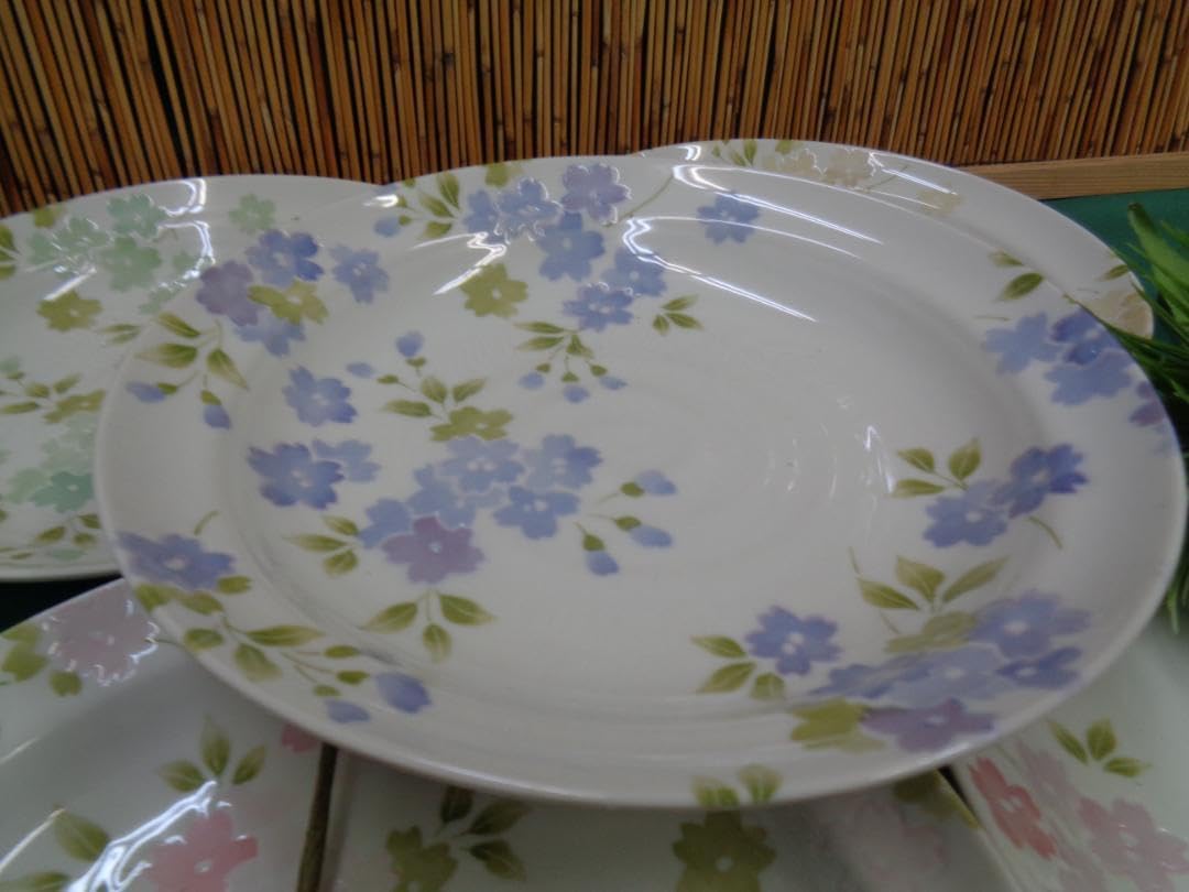 大倉陶園 呉須正倉院 プレート 6枚26ｃｍ 皿 プラチナ彩ハンドペイント 大倉陶園 呉須正倉院 プレート 6枚26cm 皿 プラチナ彩ハンドペイント