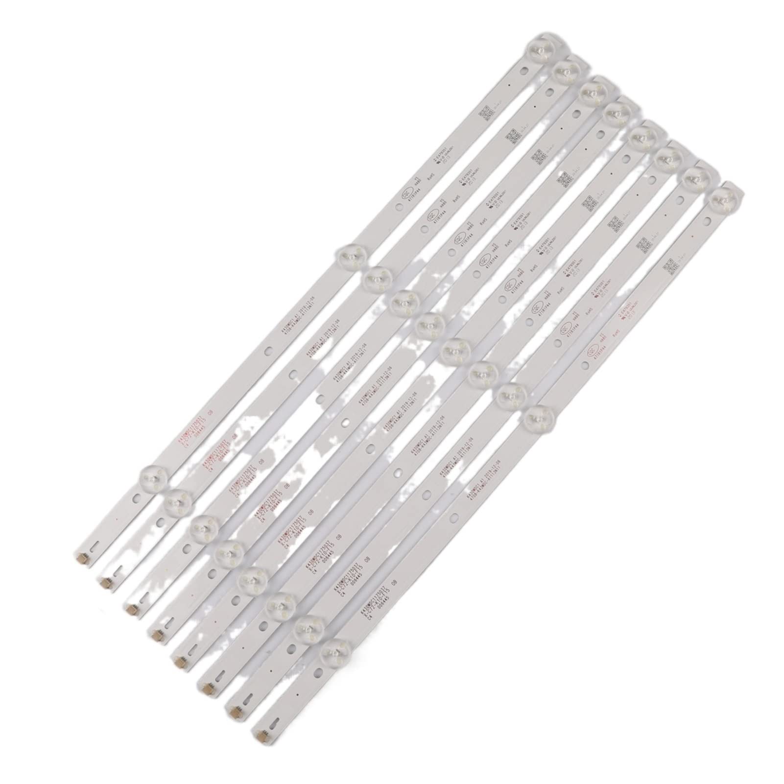 Reparar pantalla negra de TV con tiras LED 4708-K43WDC-A3113N11 de 8 piezas