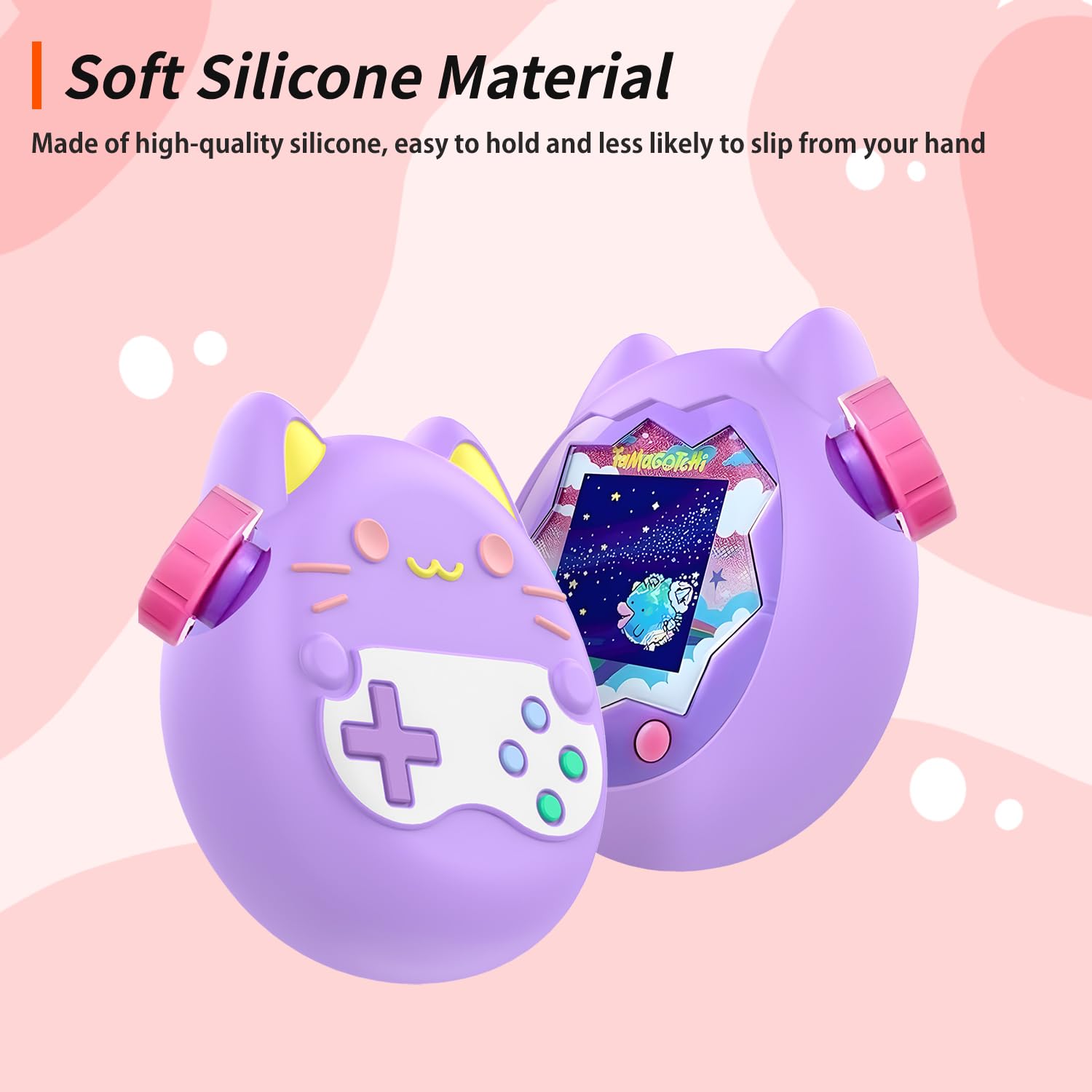 Set de protección Tamagotchi Paradise - Funda rígida de EVA, cordón y correa para el cuello, a prueba de golpes, a prueba de polvo, con protección confiable, compacto, fácil de transportar