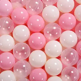 beplace kids - 50 Bolinhas para Piscina - Escolha a Cor | Não Amassa | BPA Free