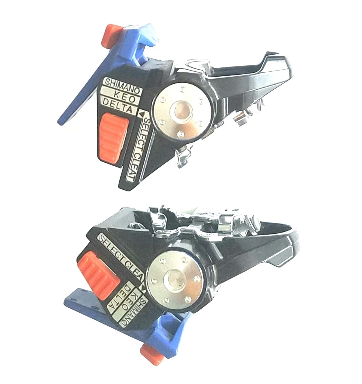 Indoor Bike Pedal by Fit 5 - Compatible with 4 Different Cycling Cleats and Flat-Sole Athletic Shoes