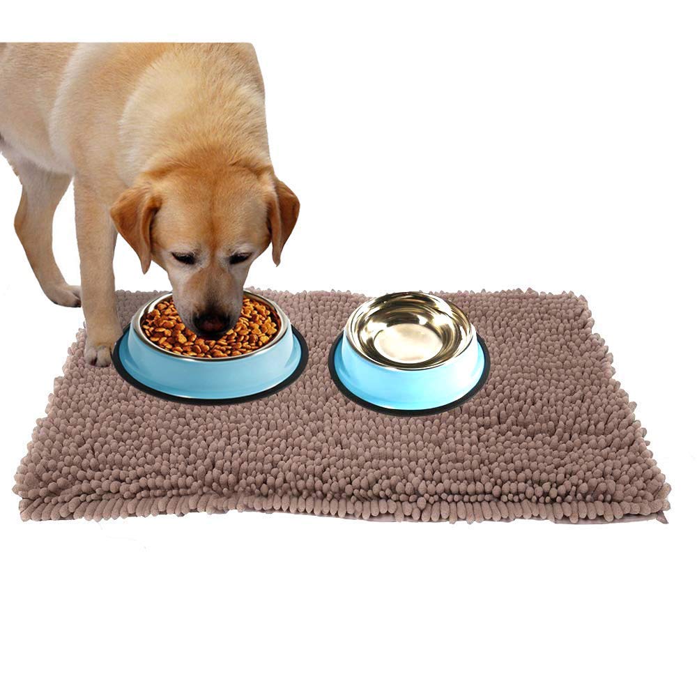 Flipco Ultra Absorbent Dog Door Mat for Dirty Dog, Microfiber Mat for Food and Water Bowle, Exrta Thick Pet Bed and Kennel Pad - Prevent Mud Dirt, Durable, Quick Drying, Washable, Non-Slip 31" X 20" (B07W991ZYL) Amazon Price History, Amazon Price Tracker
