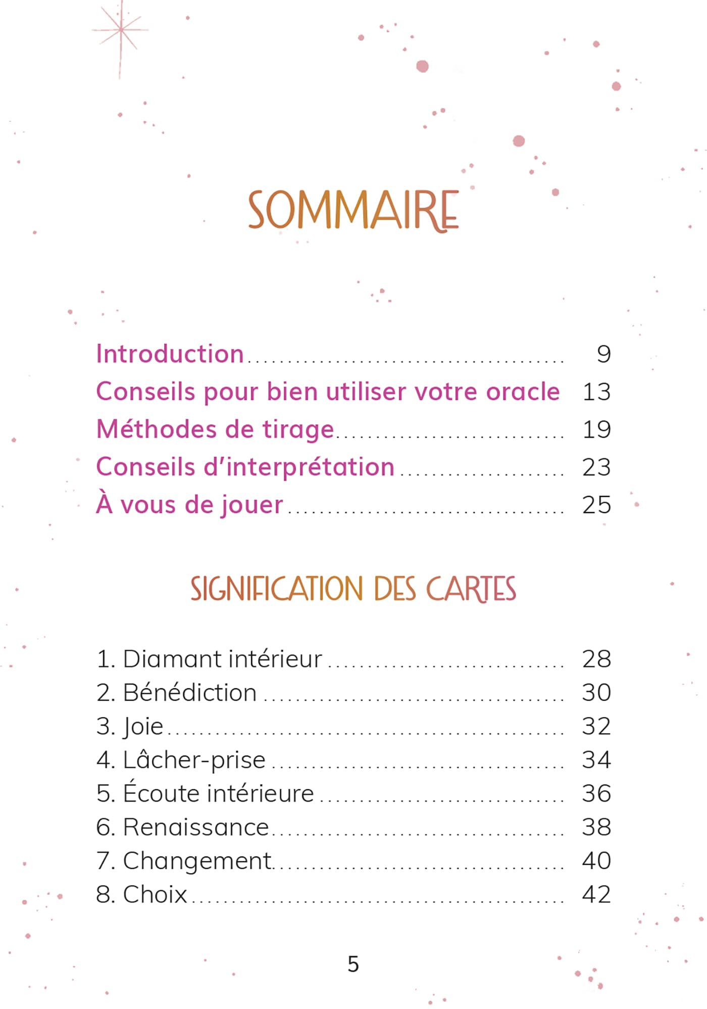 Messages de votre guide intérieur