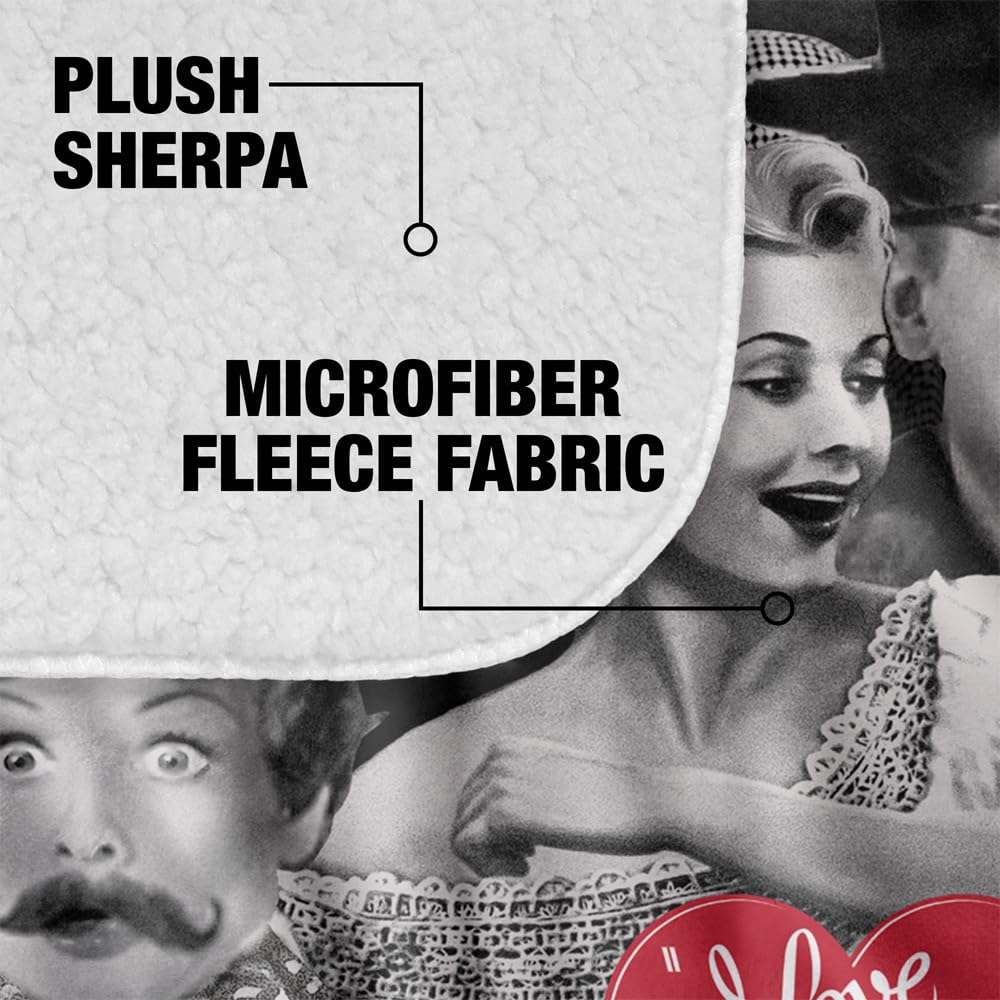 Amazon.com: I Love Lucy Blanket, 50