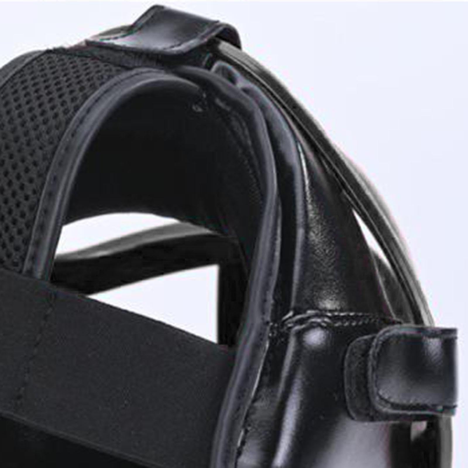 Casco de Boxeo Unisex MMA, Duradero, cómodo, Equipo de protección, Transpirable, Ajuste Ajustable para Sparring. El Casco Unisex MMA Tiene
