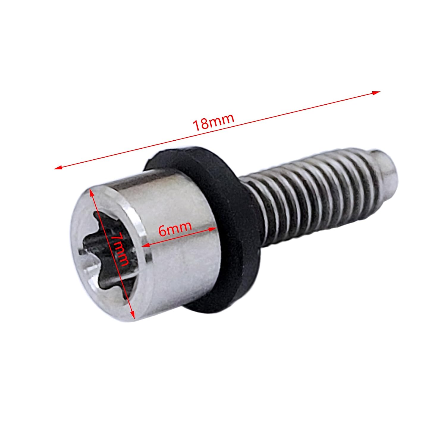 5Pcs Golf Driver Screw Bolts Compatible with Taylormade M3 M4 M5 M6 SIM SIM 2 Compatible with Stealth 2 Qi10 Fairway Wood Hybrid Shaft Adapter Sleeve Set
