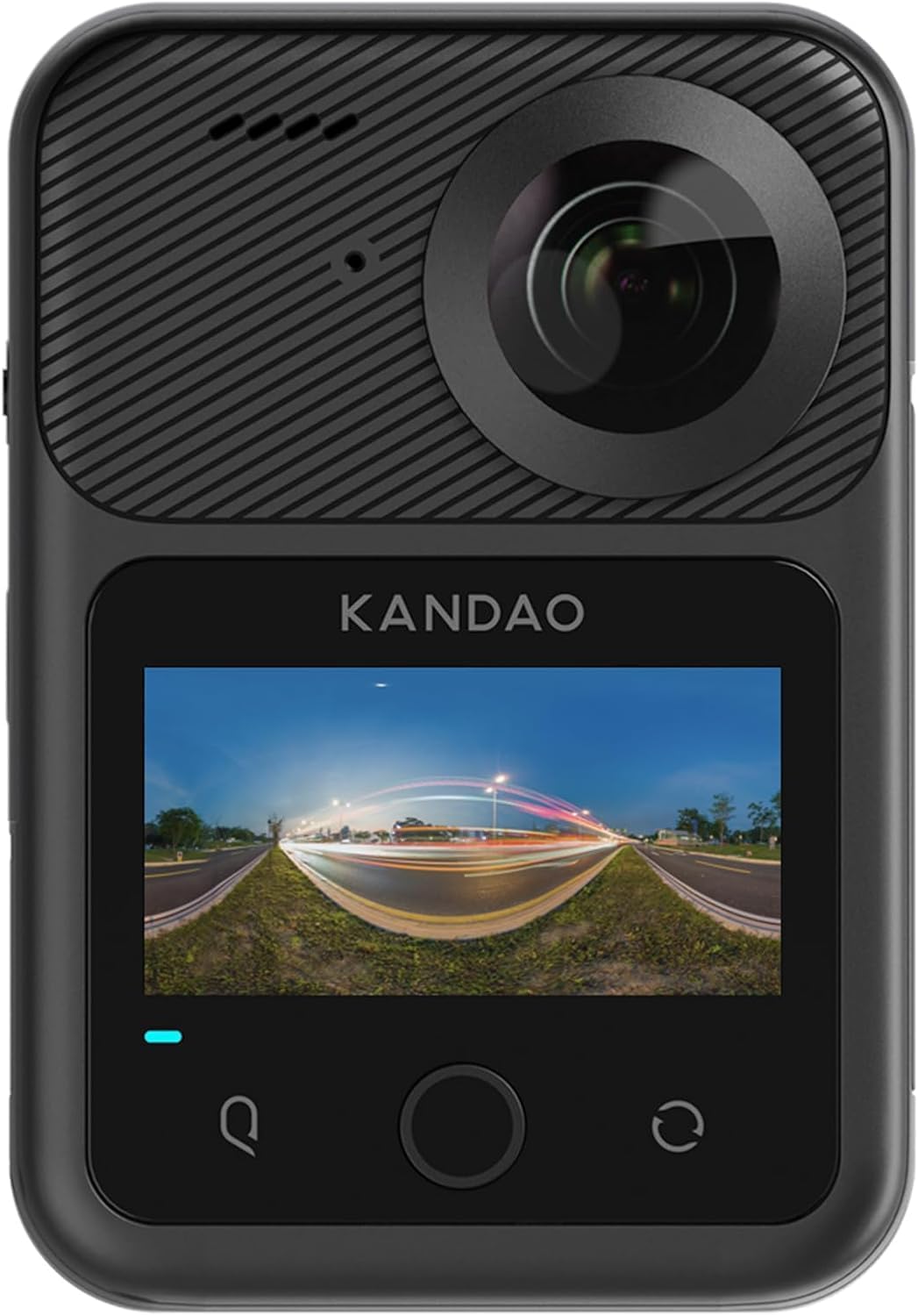KanDao QooCam 3 Ultra Action Kamera, 8K 360° Video & 96MP, Wasserdicht, GPS, Stabilisierung – 360 Grad Kamera mit Unsichtbarem Selfie-Stick für Vlog, Outdoor