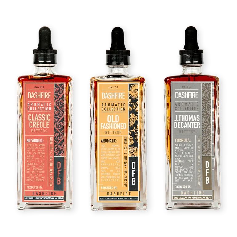 Miniatura 7 de Dashfire Bitters Colección Vagabond #1  Vintage Orange No.1 Chai y Mole Bitters  Juego de 3 unidades