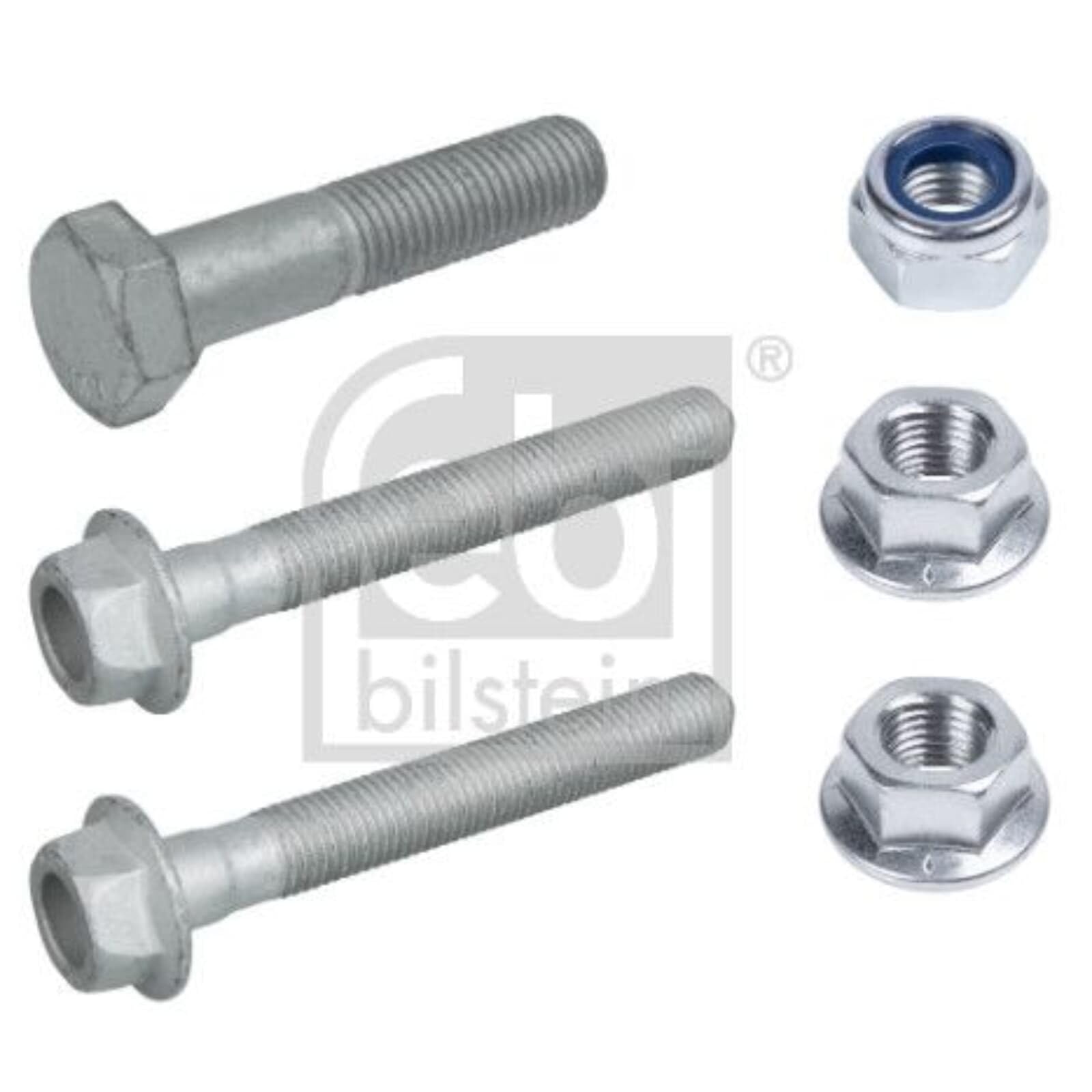 febi bilstein 34226 Wahacz z materiałem montażowym, łożyskiem i przegubem, z przodu po lewej stronie, 1 sztuka