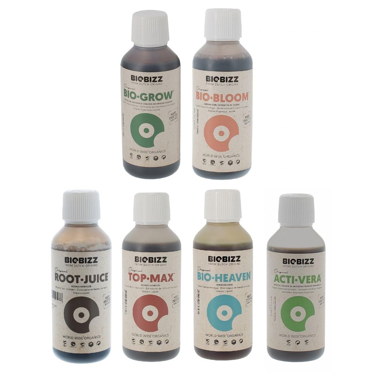 BioBizz Pack Dünger Kultur Erde Indoor und Outdoor 250 ml