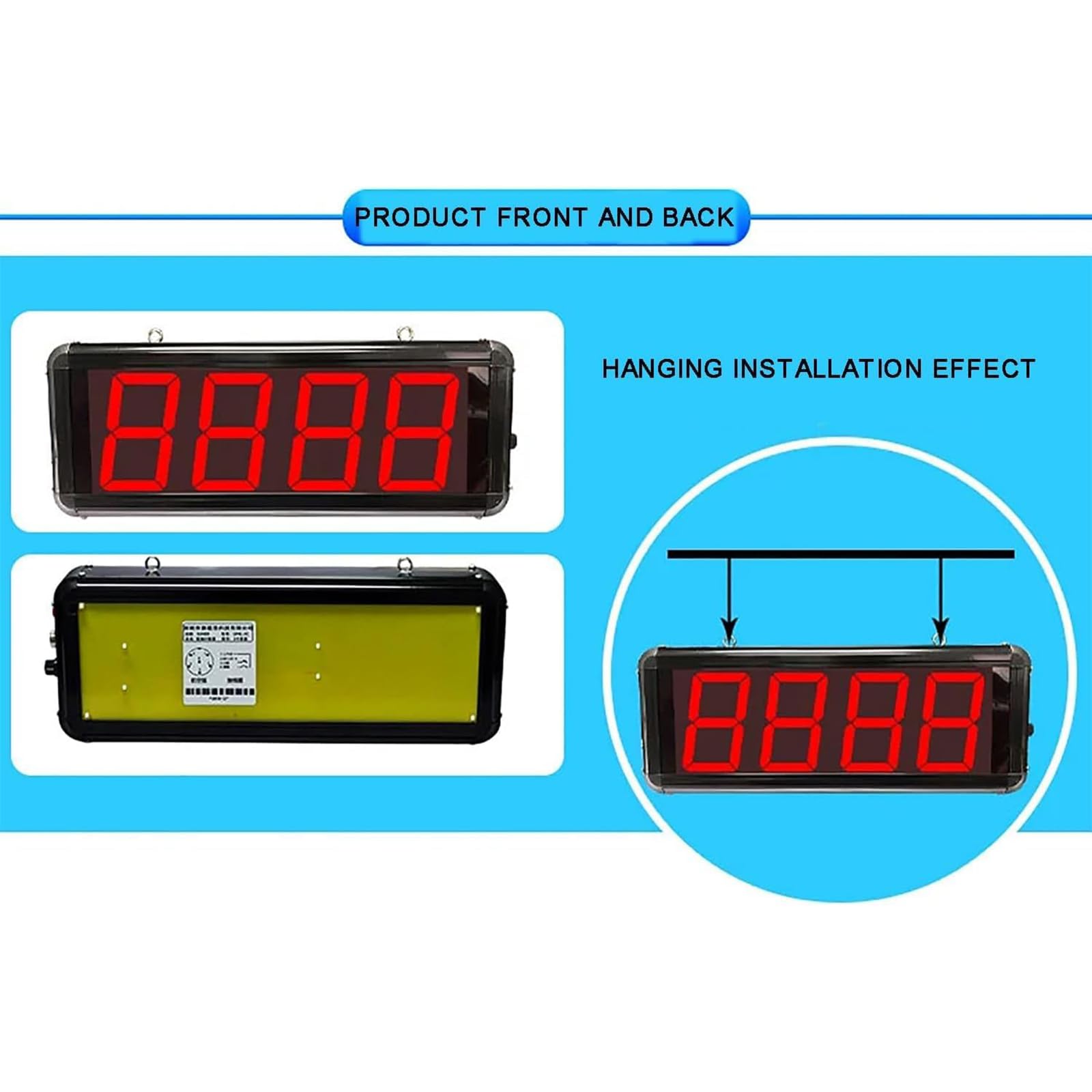 Compteur numérique infrarouge double LED avec fonction mémoire, affichage à 4 chiffres pour un comptage précis sur les bandes transporteuses, portée du capteur jusqu'à 5 m