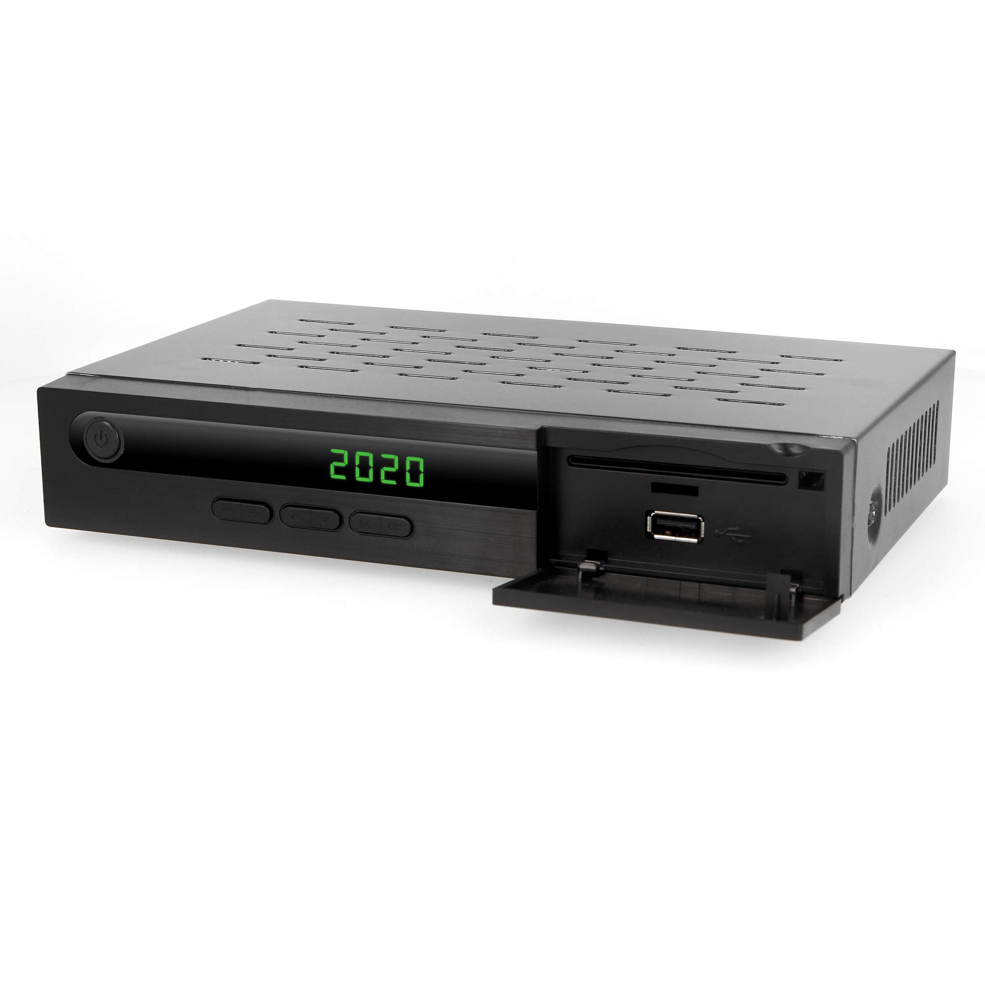 hd-line Bamof 2225 Pro - Receptor de satélite Digital (HDTV, DVB-S/DVB-S2, HDMI, SCART, 2 Puertos USB, Full HD 1080p) Sólo para Canales alemanes