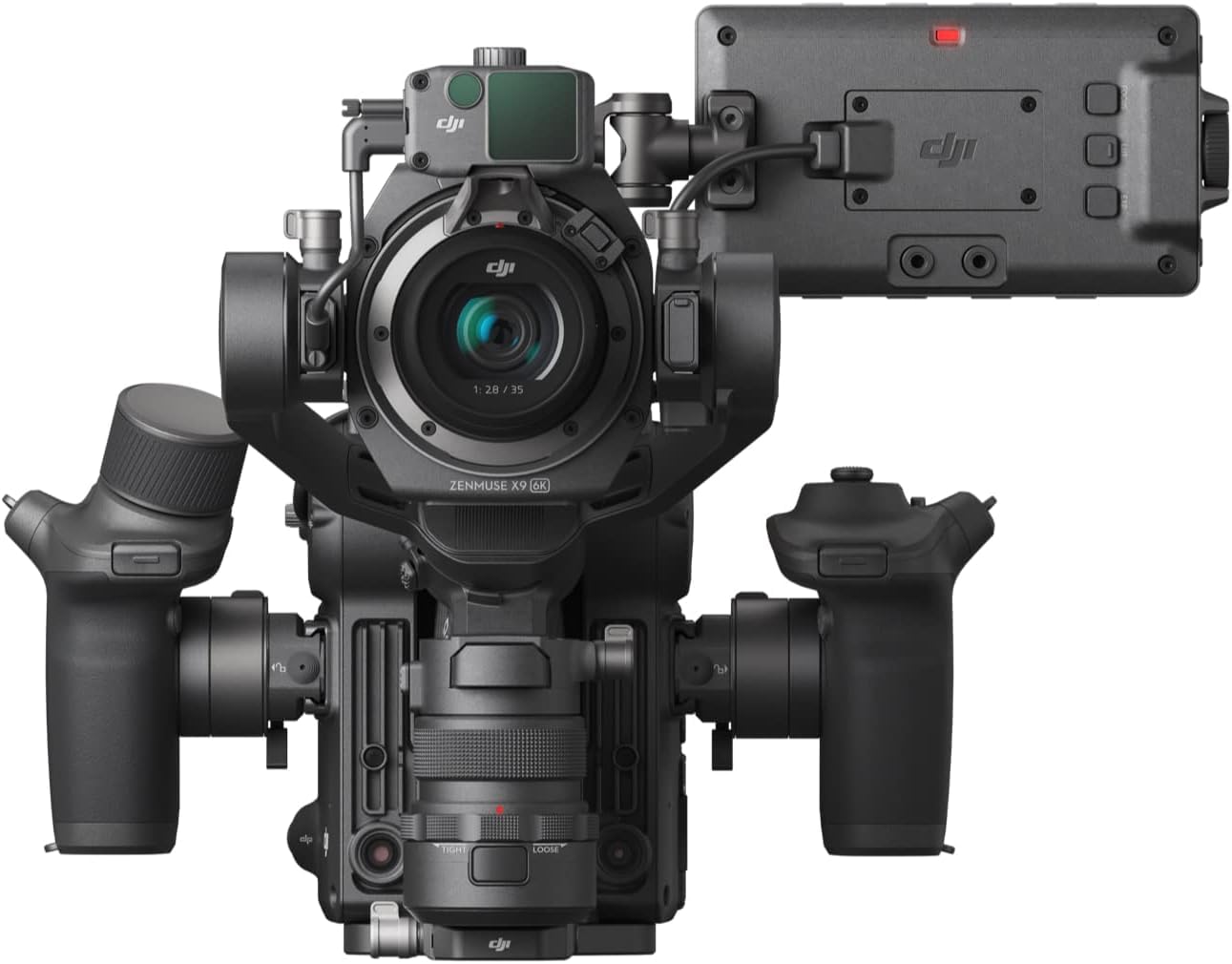DJI Ronin 4D 6K, Stabilizzazione a 4 assi, Design modulare altamente integrato, Fotocamera stabilizzata full-​frame, Registrazione interna in ProRes RAW in 6K/​60fps e 4K/​120fps, Telemetro LIDAR