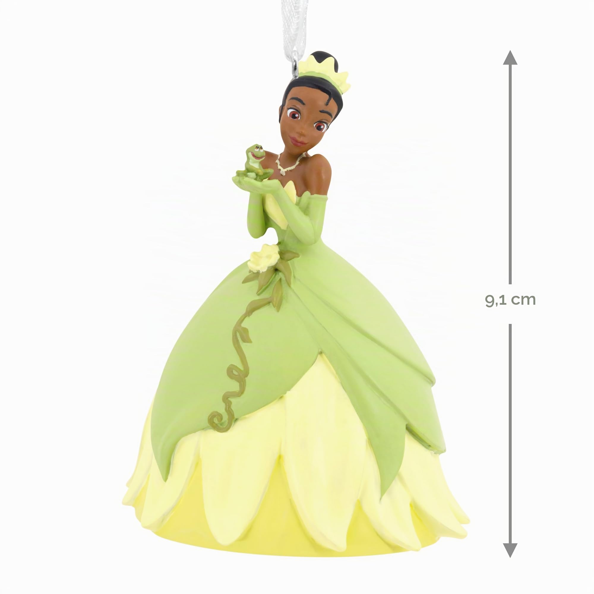 Hallmark Tiana Ornamento, La Principessa & The Frog Tree Decorazione, Disney Hanging Ornament, Ornamento di Natale da appendere, Regali per Natale
