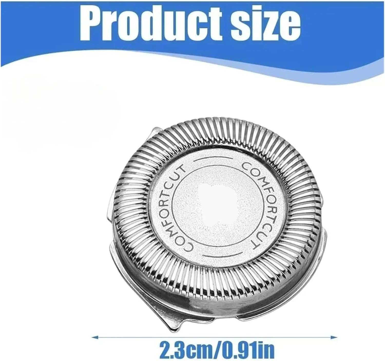 シェーバー交換ヘッド 2/4/6個、Philips 550 S520 S510 SH30/5 S5000 ウェット/ドライ刃ヘッドア