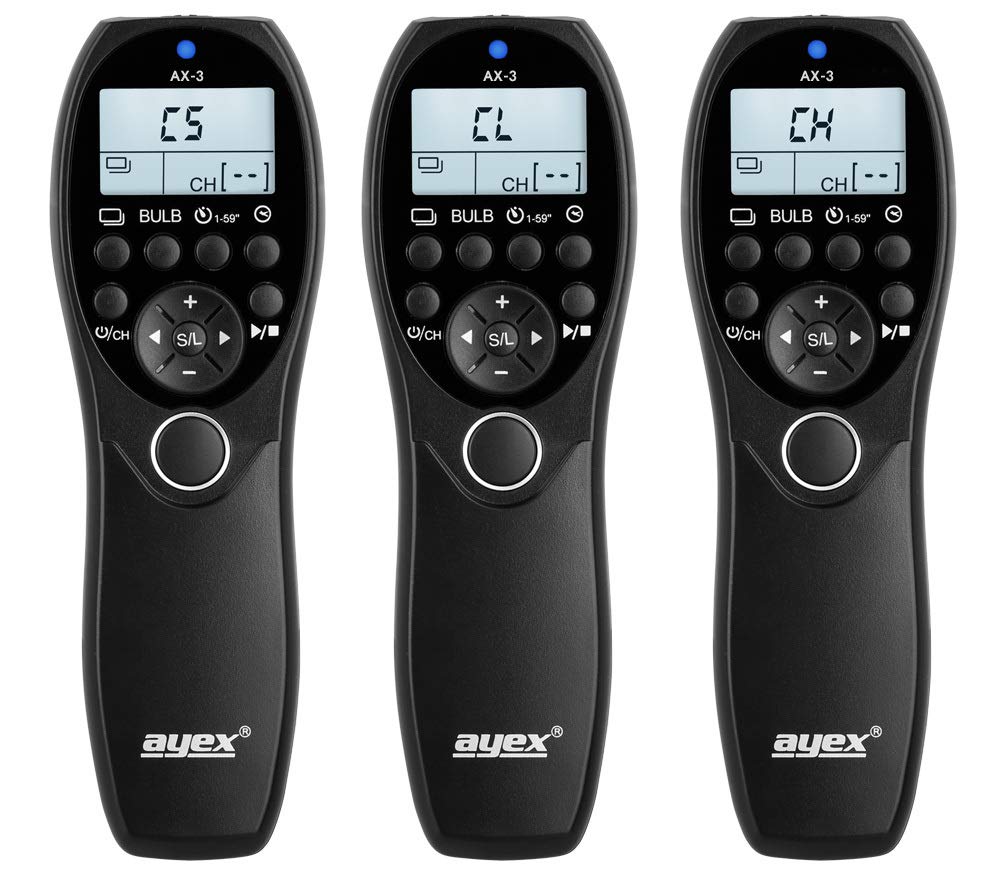 Foto&Tech FTRC-6 IR Wireless Remote Control Compatible With Canon R5 6D Mark II 5D Mark IV III II 5DS 5DR 7D Mark II 77D 6D 7D 80D 70D 60Da 60D