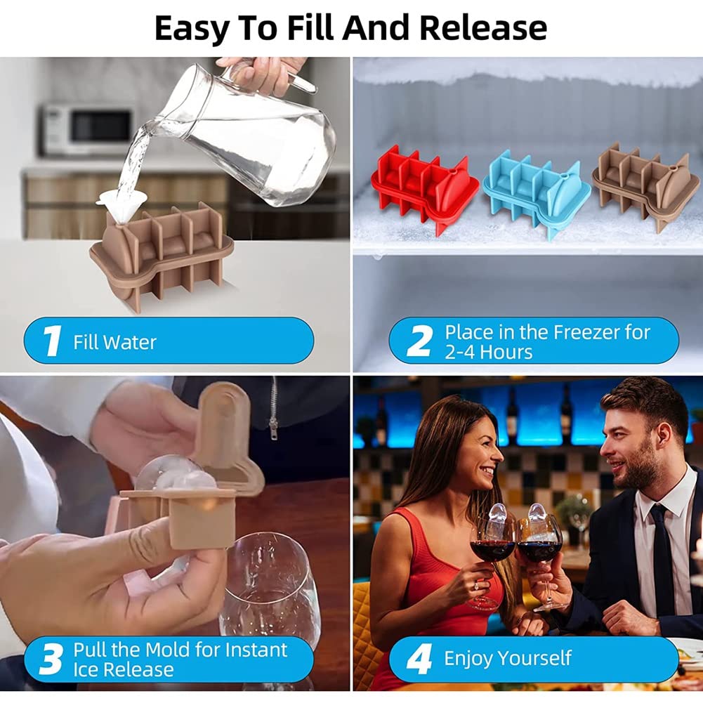 Moule à Glaçons Amusant En Silicone En Forme De Bouchon De Fessier, Bac à Glaçons 2024 Pour Farce, Enterrement De Vie De Jeune Fille, Bar, Cocktail