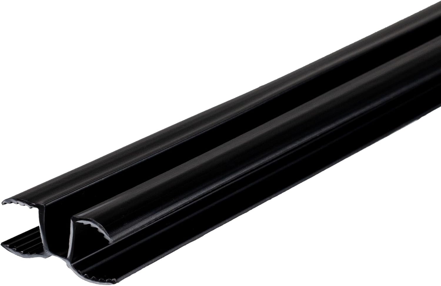 Outwater 1/2 Inch Black Polypropylene Plastic Hinge – 12 Ft Length Cut to (4) 36 Inch Pieces