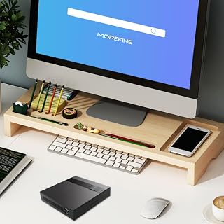 Mini PC J3455 Com 3165AC 2.4g 5G Dual Band WiFi, DDR3L-4Gb128GB, WIN10 (110-240V) (plugue americano)