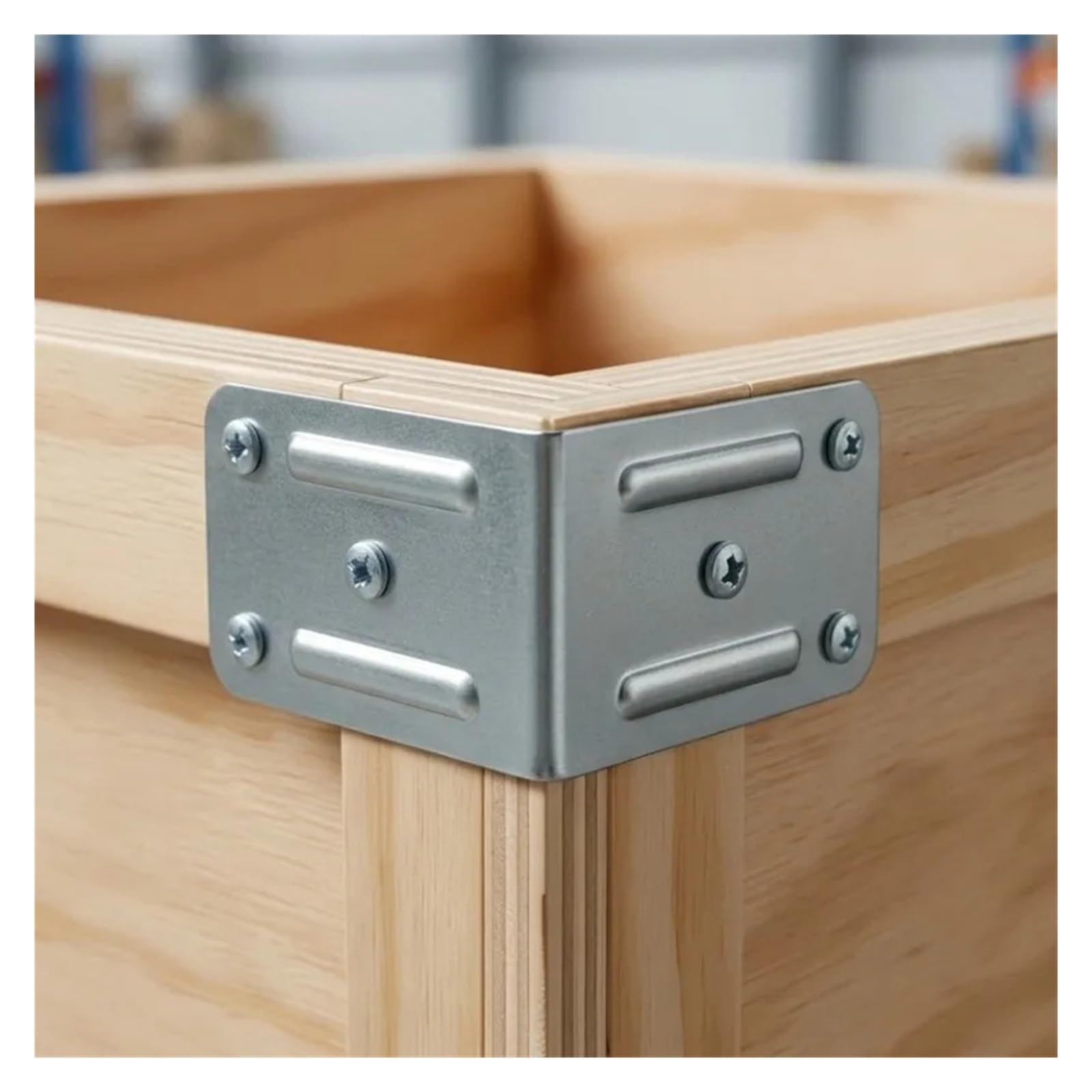 Staffe a L, compatibili con armadietti in legno