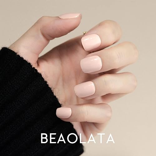 Miniatura 3 de Beaolata Tiras de esmalte de uñas 32 envolturas de uñas calcomanías de uñas tiras de uñas de gel fáciles de aplicar y quitar de larga duración