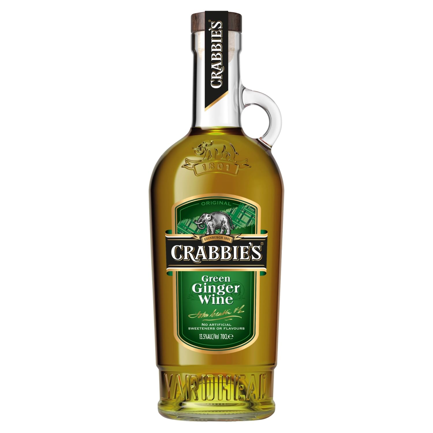 Crabbies Green Ginger Wine 70cl Alc Vol 13,5% - Ingwerwein