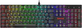 Teclado Mecânico Gamer Redragon Apas RGB Preto Full Size