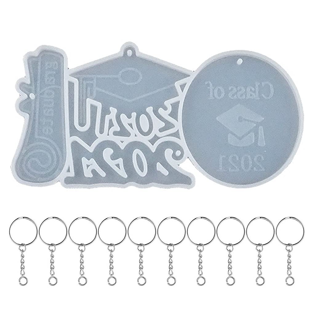 Diy Crafts Tool Keychain Graduation Silicone Crafting Resin