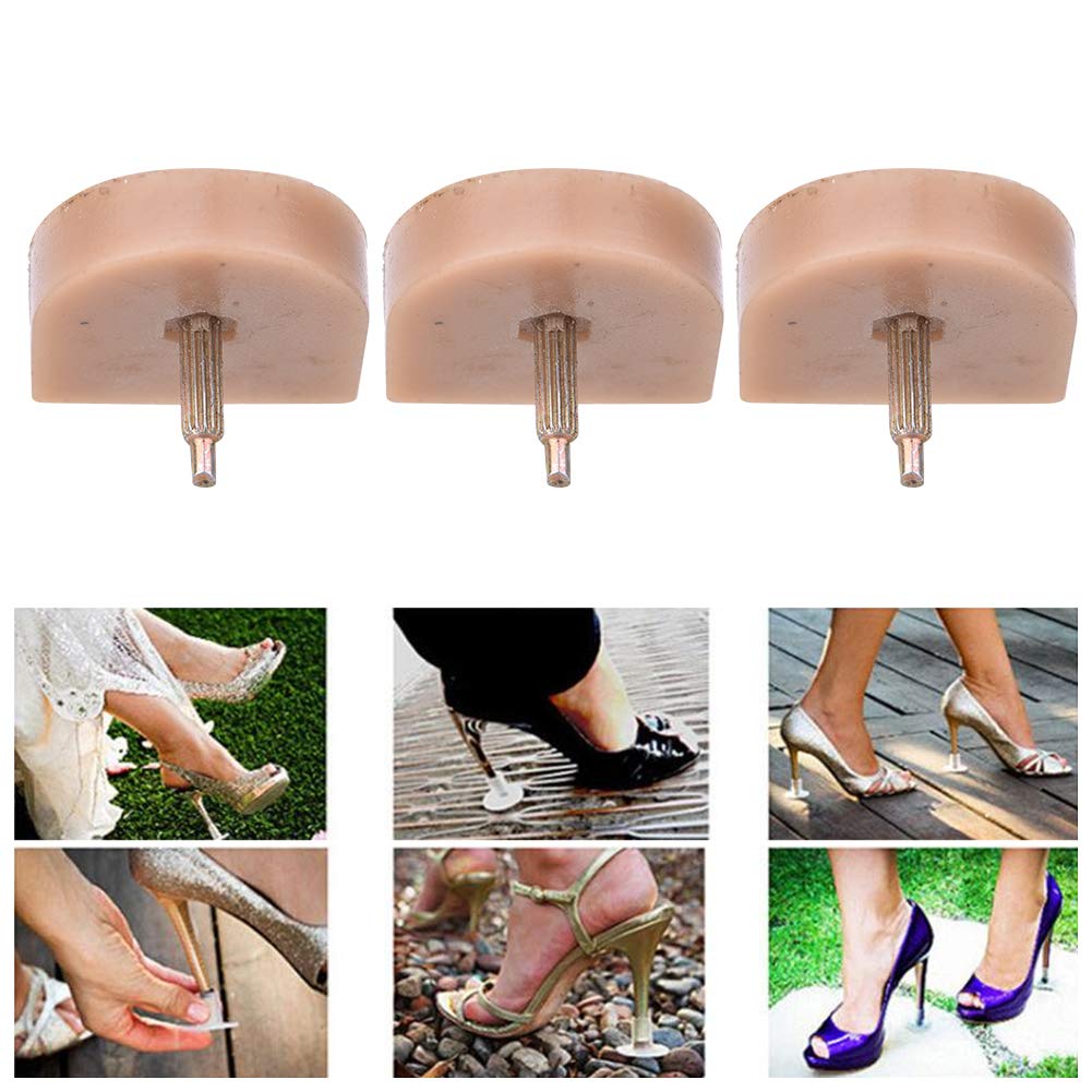 Reelau Lot de 20 paires d'embouts de rechange pour chaussures à talons