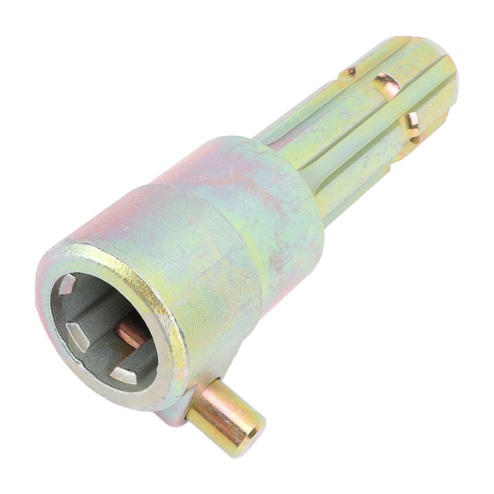 Adaptador Extensor de Eje de Toma de Fuerza de Toma de Fuerza 1 3 8 Pulgadas 6 Estrías Hembra 1 3 8 Pulgadas 6 Estrías Macho Conexión Rápida para Extensión de PTO de Tractor,
