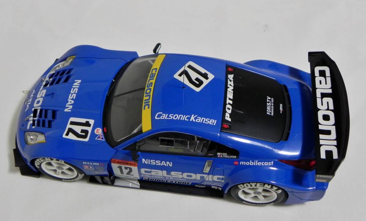 絶版未展示品 1/18 日産 フェアレディ Z JGTC 2004 テストカー 絶版未