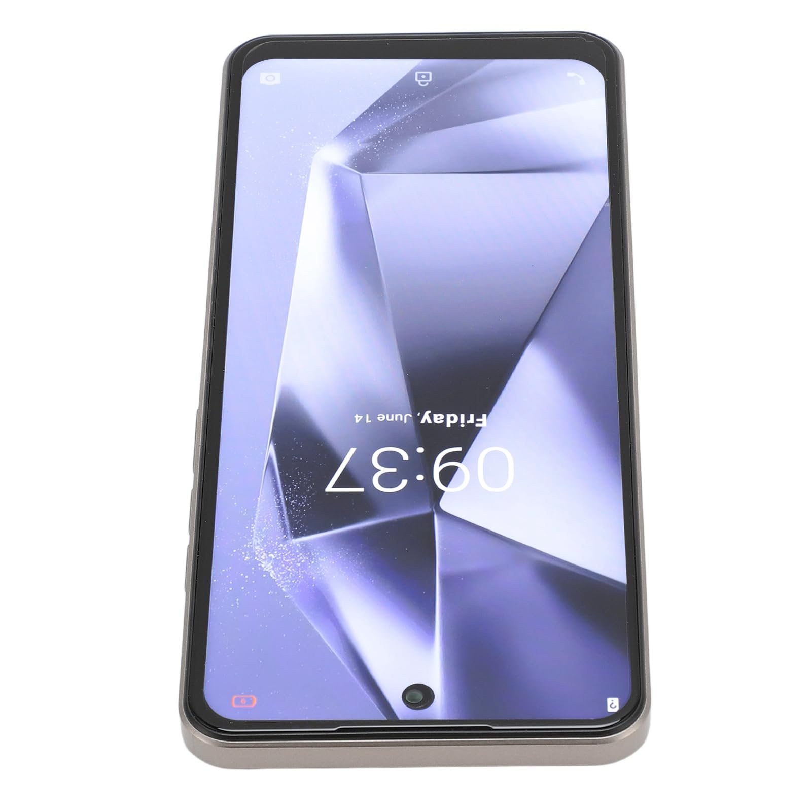 ASHATA Smartphone da 6,8 pollici, Quad Core 6 + 64 GB, Face Unlock, schermo HD, telefono cellulare 3G con 14, per giochi e intrattenimento (viola)