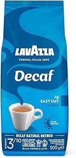 Lavazza, Decaf My Easy Day Classico, Decaffeinated Coffee Beans, Ideal for Espresso Coffee Machines, Aromatic Notes of Alm...