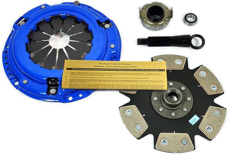 Kit de embreagem Stage 4 EFT EFORTISSIMO Racing para Honda Civic e Del Sol 1992–2005 – Disco cerâmico 210 mm