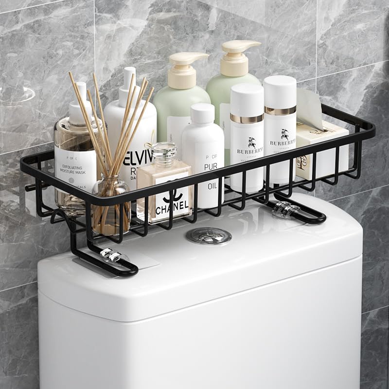 Dayish Bathroom Shower Caddy, Kitchen Hanging Holder, Bathroom Shelf Gadgets Storage Organizer Rack - Bathroom Aceessories 1
