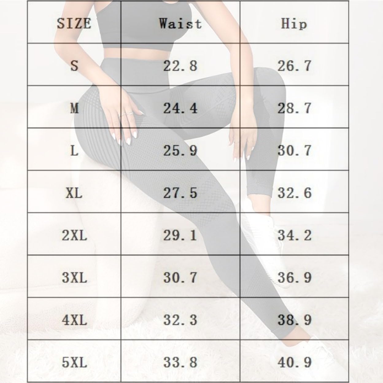 Legginsy antycellulitowe 3D dla kobiet, podnoszące i gładkie legginsy 3D, do treningu, jogi i codziennego noszenia, 2 szt