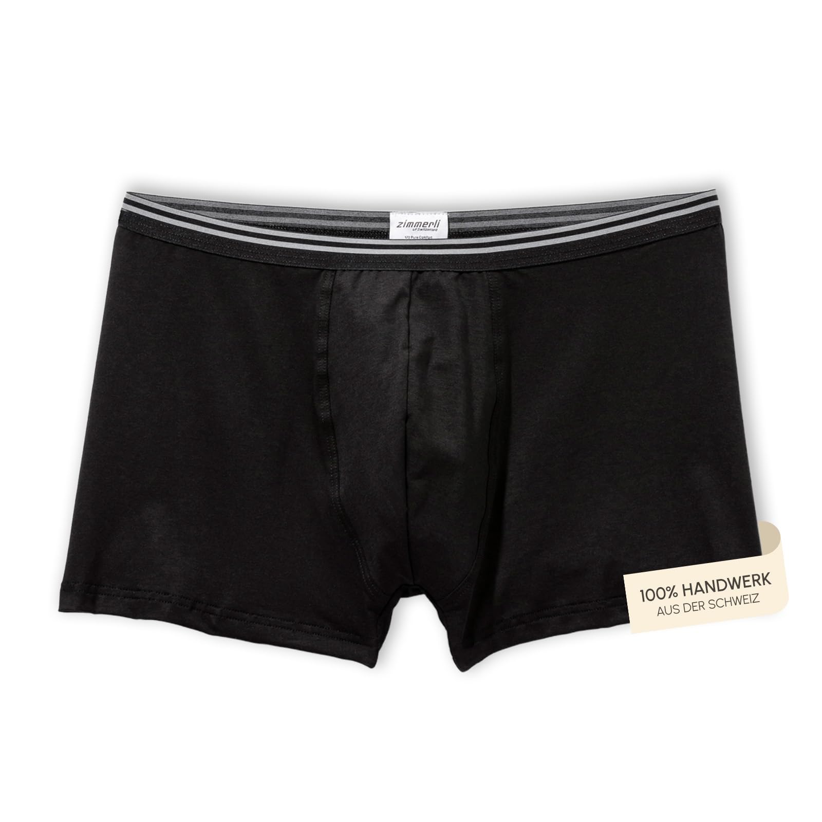 Zimmerli Men's Black Boxer Pure Comfort M,