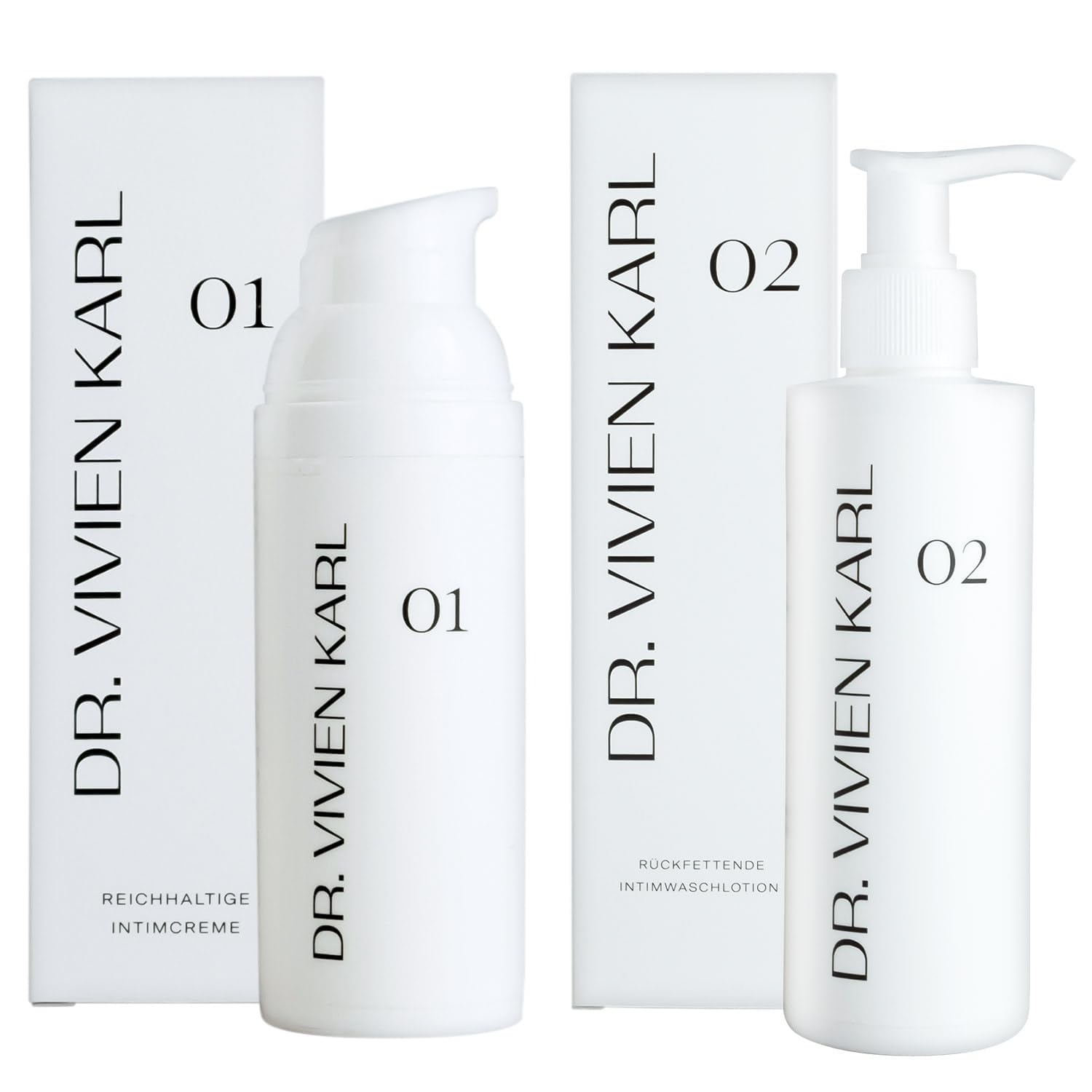 Basis Balance Duo | Intimcreme + Intimwaschlotion I Tägliche Intimpflege Damen zur Befeuchtung bei Intimtrockenheit | Sanfte Reinigung & Pflege | Hormonfrei & Ohne Duftstoffe
