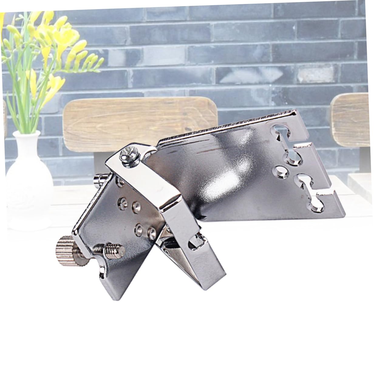 Garneck 5 Strings Bridge Banjo Tremolo Tailpiece Silver