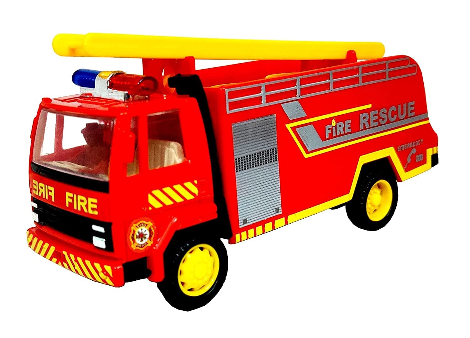 VJ Mart Fire Truck Toy | Fire Engine Truck Toys for Kids | Plastic | Pull Back Action (B0D91MSB4N) Amazon Price History, Amazon Price Tracker