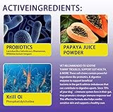 Hunde Probiotika als Leckerli (200 Tabletten), Eine Ausgeglichene Magen Und Darm Funktion Hund Darmflora, verbesserte Verdauung & Immunsystem,allergiefreundlich & natürlich-450g