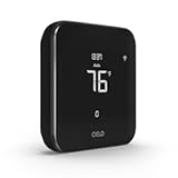 Cielo Smart Thermostat Eco &vert; Energy Star Certified Thermostat &vert; Supports Conventional Systems up to &lpar;2H&sol;2C&rpar; & Heat Pumps &lpar;4H&sol;2C&rpar; &vert; Free C-Wire Adapter in Box &vert; NOT for Mini Split Systems &vert; &lpar;Black&rpar;