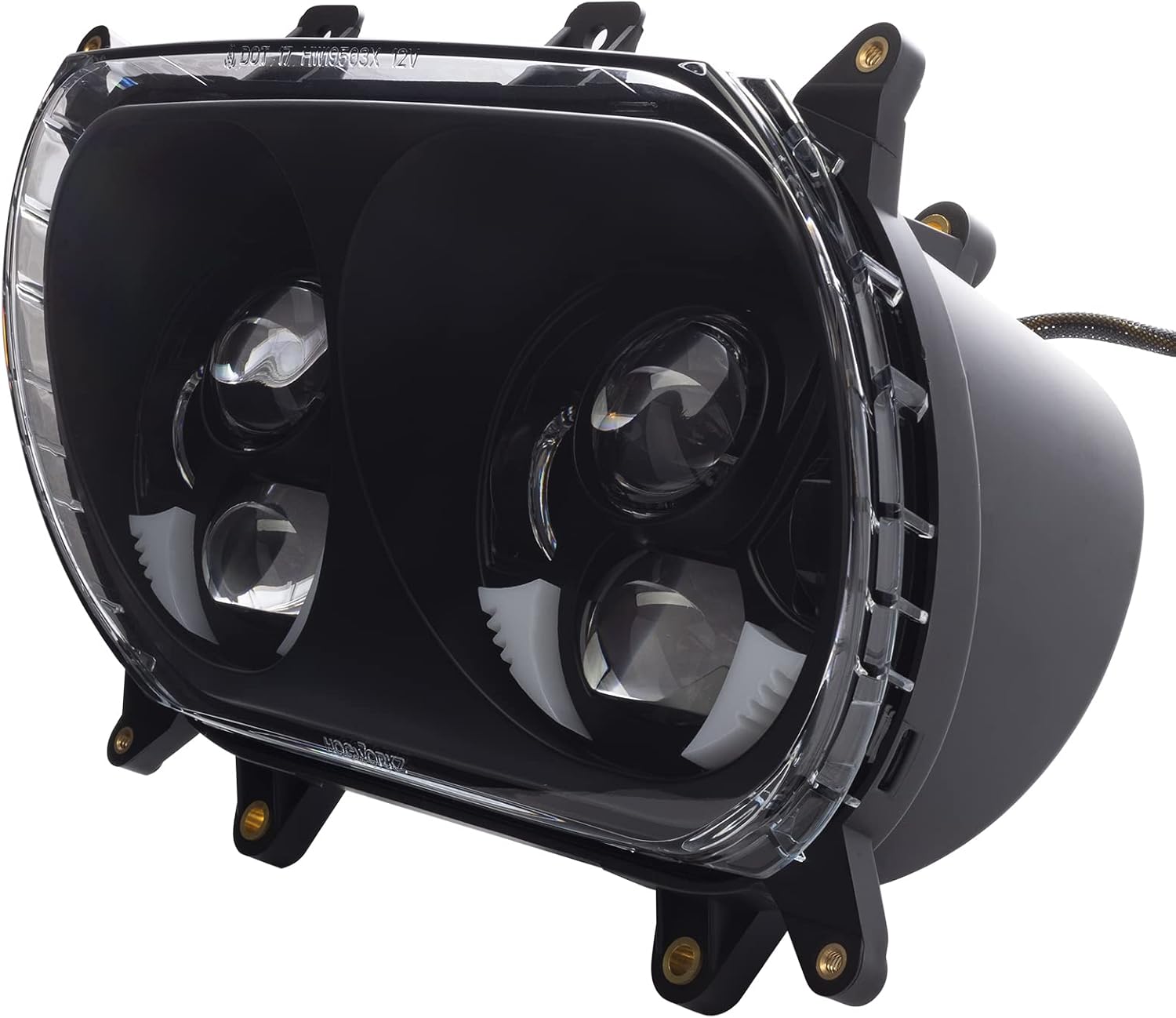 Hogworkz® LED Headlight Dual Visionz™ - Compatible with Harley Davidson Road Glide 2015-2023 Daymaker Replacement